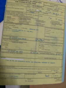 Giấy Chứng Nhận Sức Khoẻ Đi Mỹ Tị Nạn [PICTURE] My MEDICAL EXAMINATION OF APPLICANTS FOR UNITED STATES VISA as a Refugee